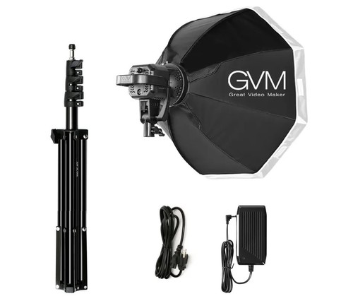 קיט פנס לד ואוהל ריכוך GVM 80S