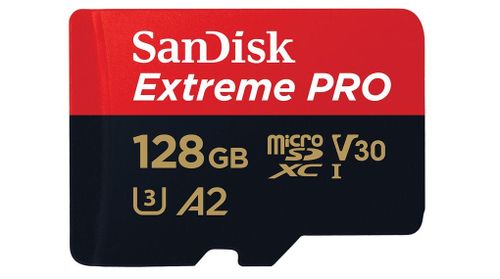 כרטיס זיכרון SanDisk Extreme Pro A2 microSDXC 4K – בנפח 128G