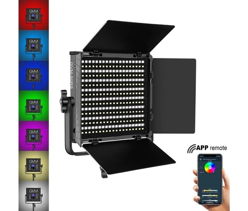 קיט 2 פנסי לד GVM 50RS RGB