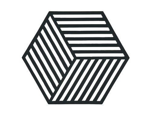 תחתית לסיר Hexagon - שחור Zone