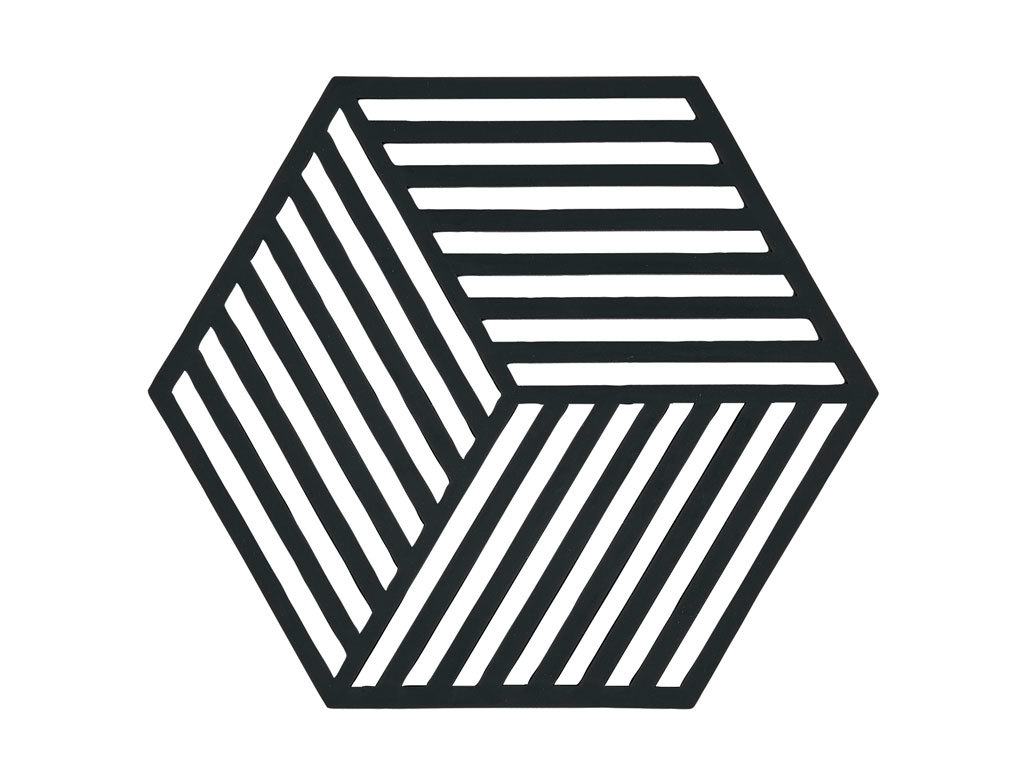 תחתית לסיר Hexagon - שחור Zone