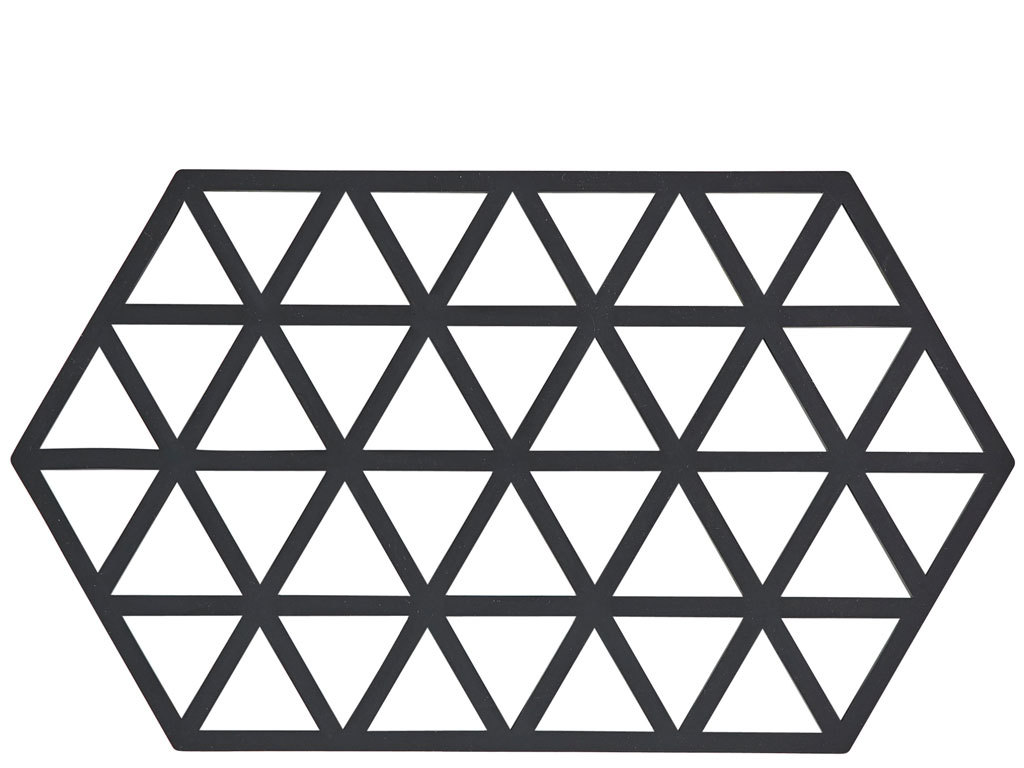 תחתית לסיר Triangles Long - שחור Zone