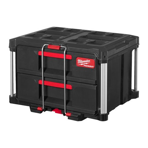 ארגונית 2 מגירות Milwaukee PACKOUT 4932472129