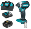 מברגת אימפקט DTD153 BL 18V + סוללה MAKITA 4Ah