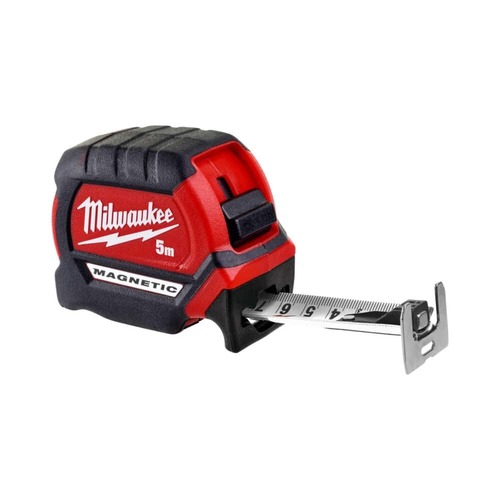 מטר מדידה מגנטי 5 מטר Milwaukee 4932464599
