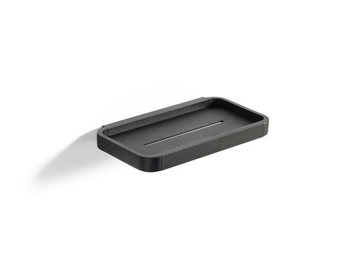 מדף לאמבטיה Rim - שחור Zone