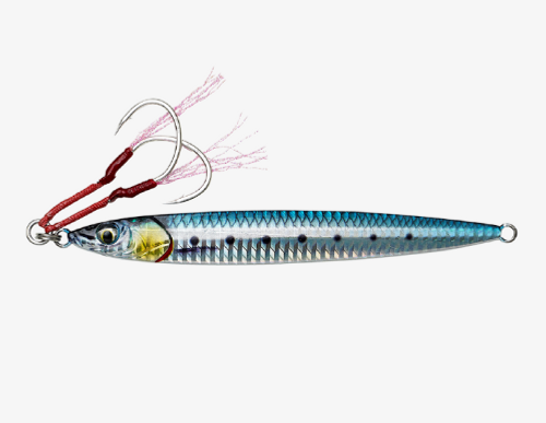  ג'יגים לדיג 80 גרם Savage Gear 3D SLIM JIG MINNOW  כולל קרסים (אסיסטים)!