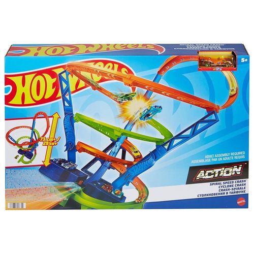 הוט ווילס - מסלול ציקלון מתנגש - HOT WHEELS HGV67