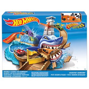 הוט ווילס מחליפות צבע - מסלול הכריש - HOT WHEELS BGK04
