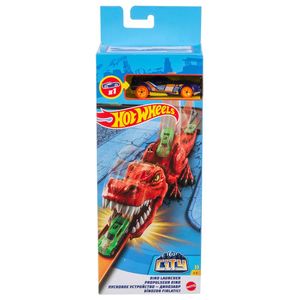 הוט ווילס - משגר בצורת כריש/דינוזאור ורכב - HOT WHEELS GVF41