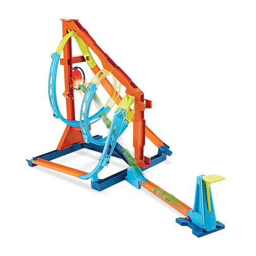 הוט ווילס - מסלול להרכבה עם לופים בורג - HOT WHEELS HDX79
