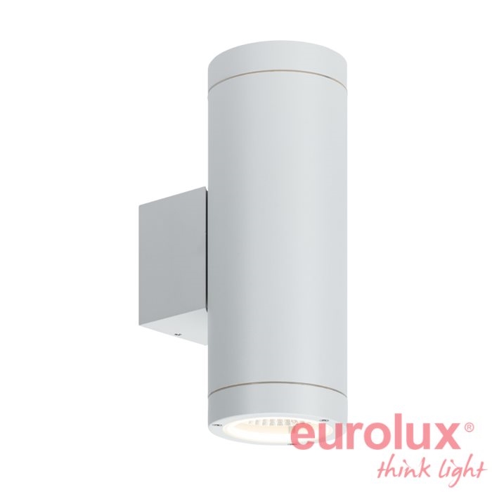 צמוד קיר UPnDOWN עדן לבן אור חם IP65 Hongli 2x16W 3000K