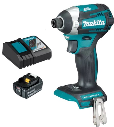 מברגת אימפקט כולל סוללה 4AH דגם DTD154 מבית Makita