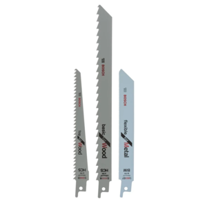 סט 3 יחידות להבים ועץ ומתכת למשור חרב BOSCH