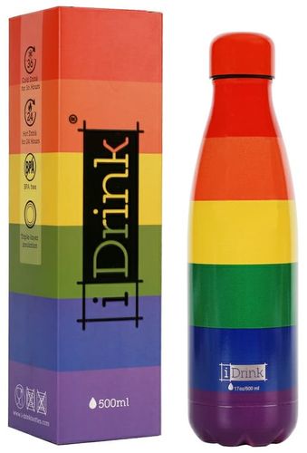 בקבוק תרמי מעוצב IDrink שומר חום וקור 500 מ