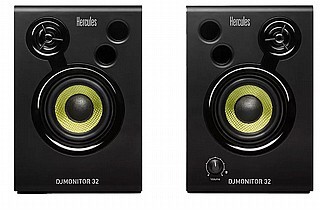 ‏זוג מוניטורים Hercules DJMonitor 32