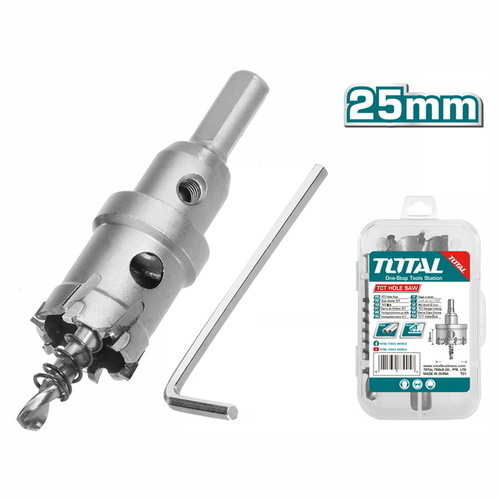 TCT מסור חורים 25 מ