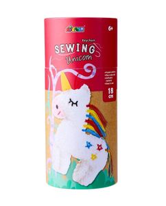 ערכת יצירה לתפירת בובת מחזיק מפתחות של חד קרן