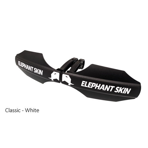 מגני יידים לאופניים אלפנט סקין לבן - ELEPHANT SKIN HANDGUARDS CLASSIC
