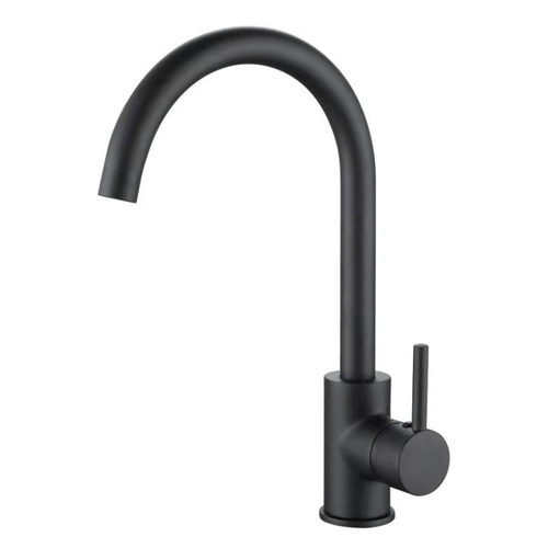 ברז פרח ארוך DONALD שחור AQUILA PREMIUM 740551 אקווילה