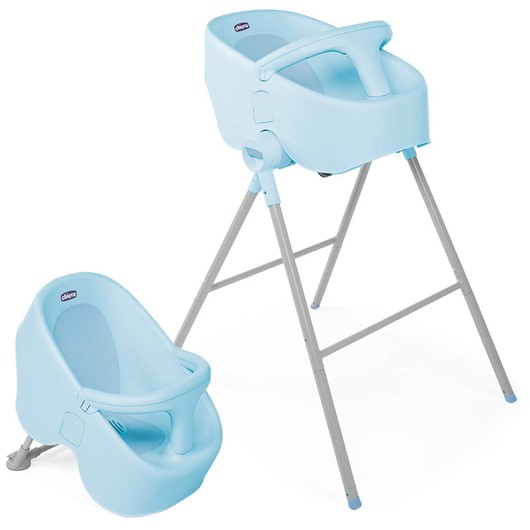 אמבטיה וכיסא אמבטיה גבוה Bubble Nest תכלת CHICCO