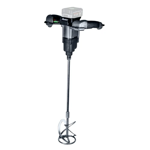 מערבל צבע נטען 18V בראשלס עם סוללה 4AH ומטען HUNTER 100901-002