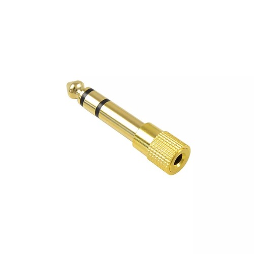 מתאם אודיו GOLD TOUCH 6.5mm male to 3.5mm Female