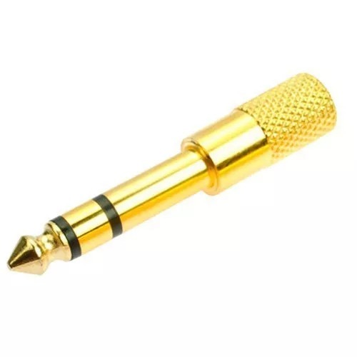 מתאם אודיו GOLD TOUCH 6.5mm male to 3.5mm Female