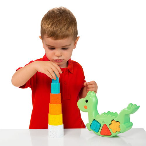 צעצוע הדינוזאור המתנדנד 2 ב-1 - +2in1 Rocking Dino ECO