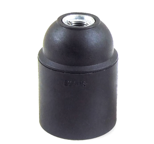 בית מנורה E27 בקליט 3 חלקים שחור ACTEC