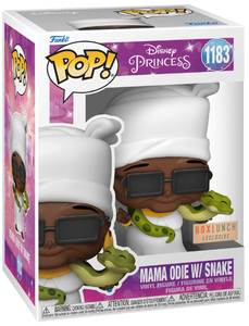 POP Disney: Princess & Frog- Mama Odi w/Snake(אקסקלוסיבי מדבקה כסופה) Funko