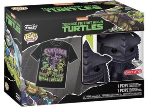 Asst. POP&Tee: TMNT 2- Shredder (BK CH) Funko
