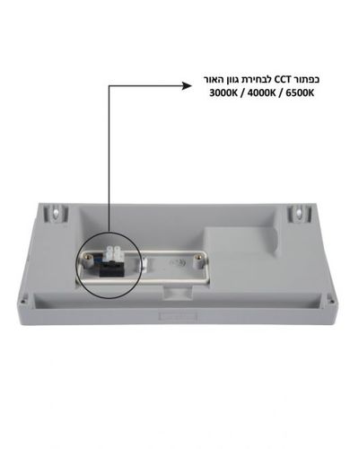 TREO 25W אפור/ לבן   CCT