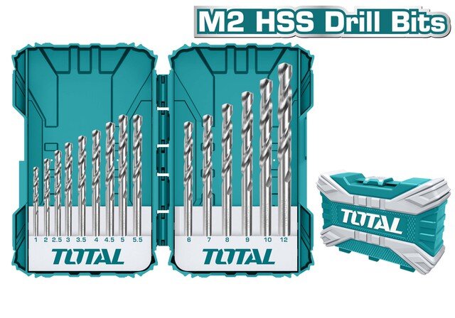 סט 15 יחידות ביטים למקדח HSS 1 מ"מ M2