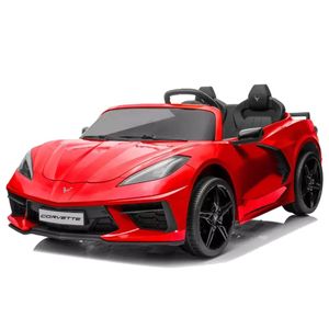 אוטו ממונע קורבט C8 שני מושבים רחבים - CORVETTE 12V 4X4