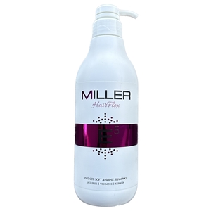 שמפו קרטין E5 ללא מלחים MILLER שיער יבש