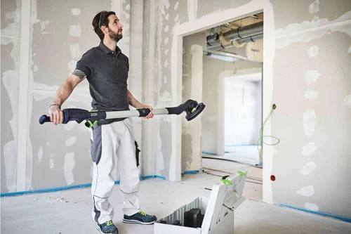 סט מלטשת קירות + שואב FESTOOL PLANEX LHS 2 225 EQI-Plus - CTL36