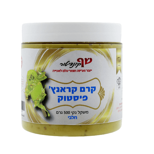 קרם פיסטוק קראנץ' חלבי 