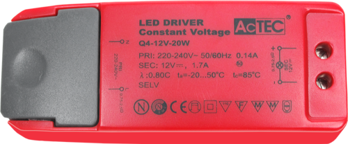 דרייבר AcTEC 12V 20W יורולוקס 
