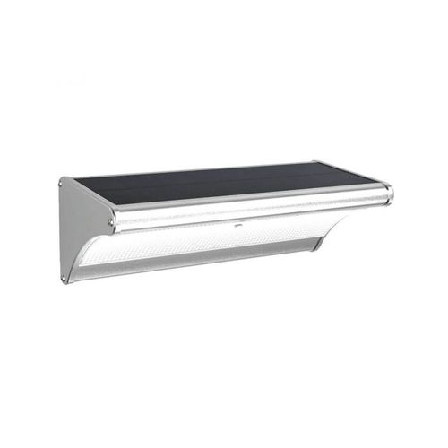 פנס סולארי סולו 6.5W כסוף+חישן semicom