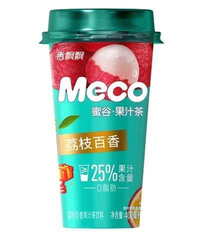 MECO - משקה תה בטעם פסיפלורה וליצ'י 400 מ