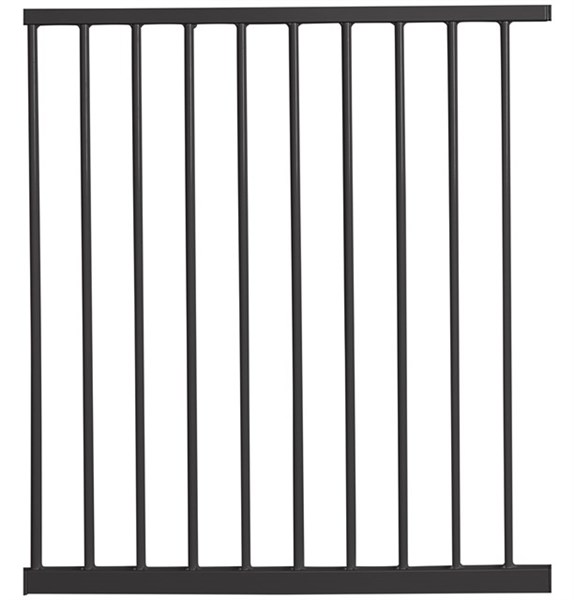בייבי דן הארכה של 64.5 ס"מ לשער לחץ שחור BABY DAN Extension for Gates