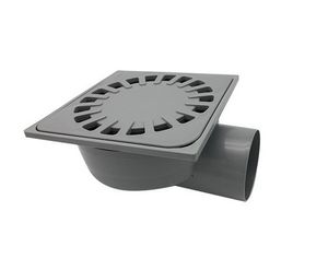 קולט גשם אופקי 250X250 יציאה 110