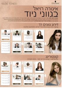 איגורה רויאל גווני ניוד צבע לשיער - Schwarzkopf שוורצקופף