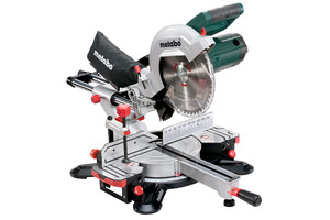 מסור גרונג פנדל חשמלי מקצועי "10 + סמן לייזר METABO KGS 254 M 1800W