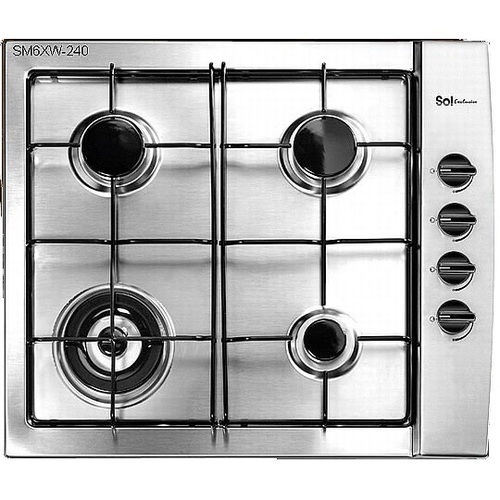 כיריים גז SOL SM6XW240