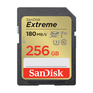 Sandisk Extreme SDHC 256GB 180mbs סנדיסק