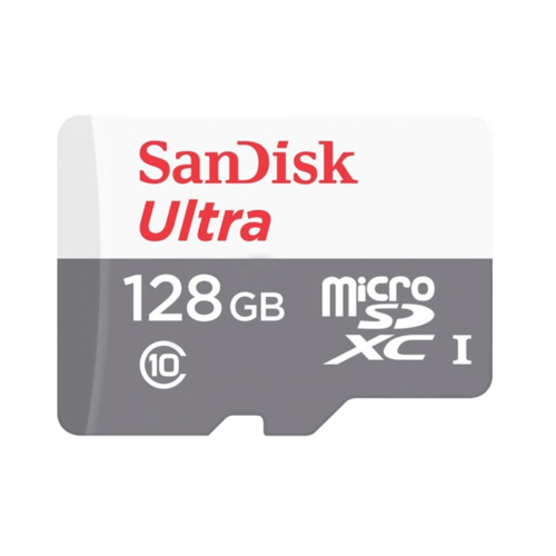 כרטיס SanDisk micro 128GB ULTRA 100MB