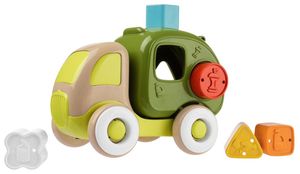 משאית מיחזור ואשפה עם מיון 5 צורות
