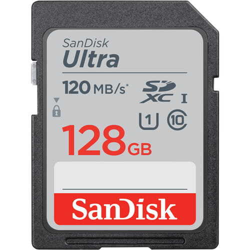 SanDisk Ultra SDXC 128GB 120MB/s